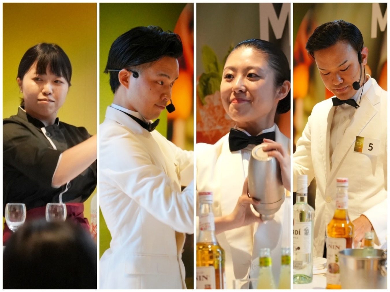 ファイナルに進んだ4人。左から、湯浅さん、埋橋さん、伊藤さん、小川さん。