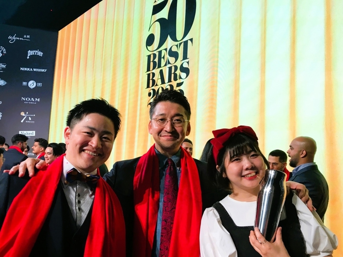 熊本「夜香木」の木場進哉さんチーム 。