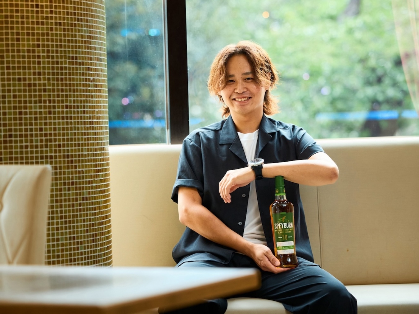 美食巡りとフレアの練習が趣味という飯嶋さん。