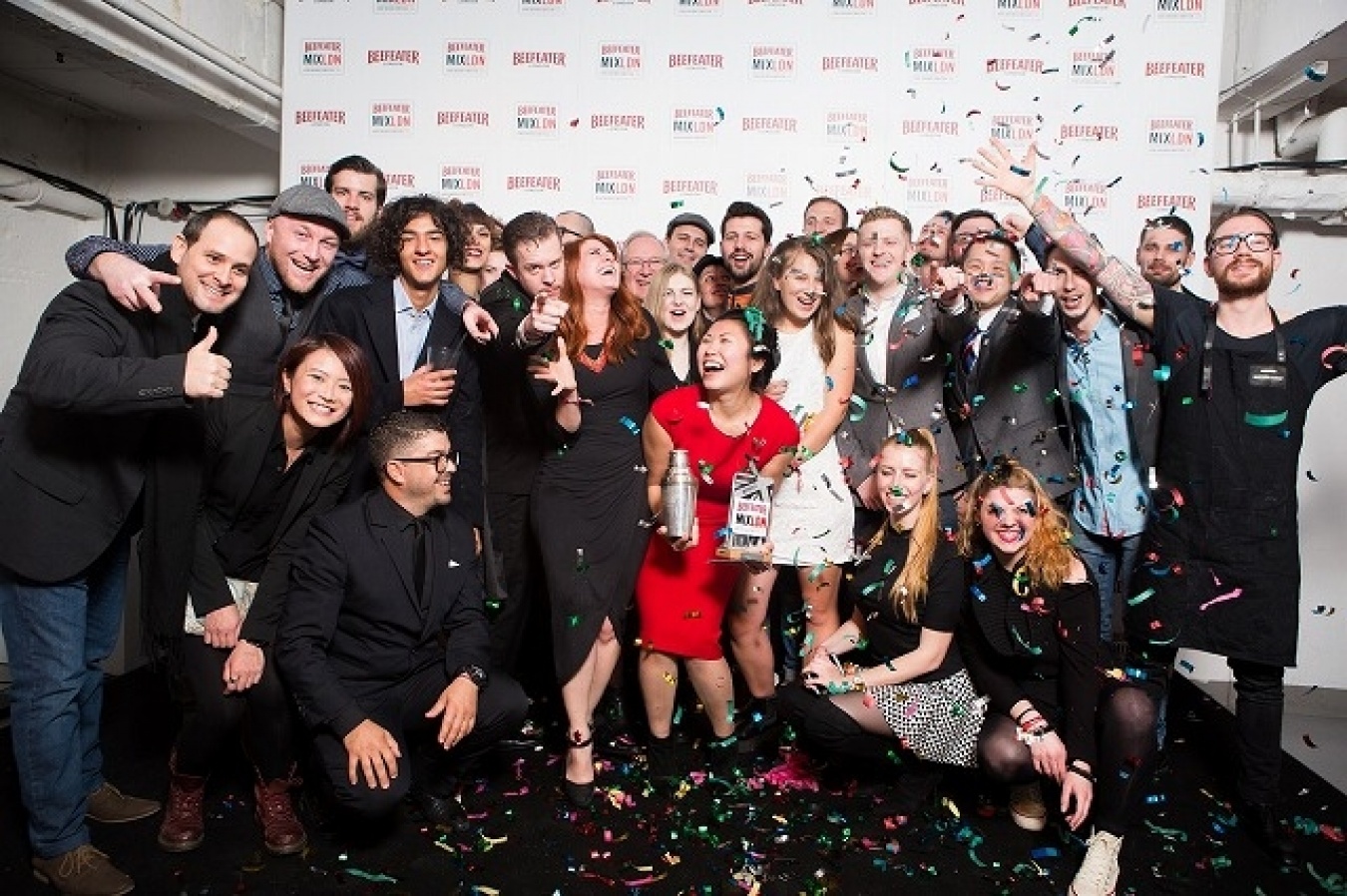BEEFEATER MIXLDN 2015のワンシーン。
