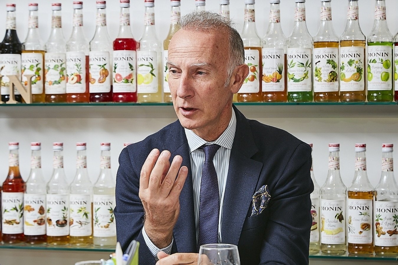3代目社長のオリヴィエ・モナンさん。モナン社をグローバルブランドへと育て上げた人物！