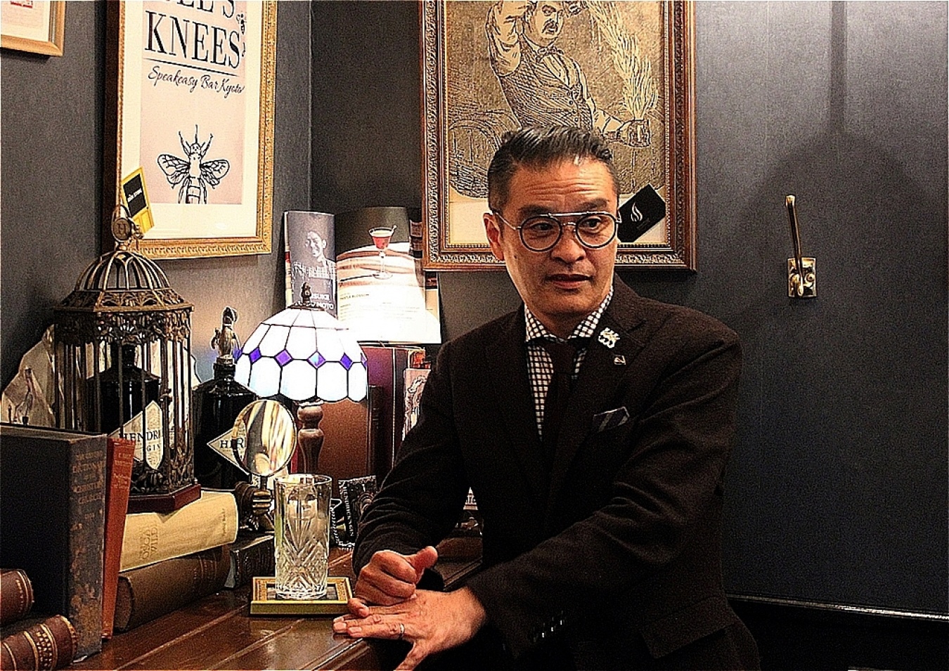 ヘンドリックスジンのブランド担当である三陽物産の國武剛さん。