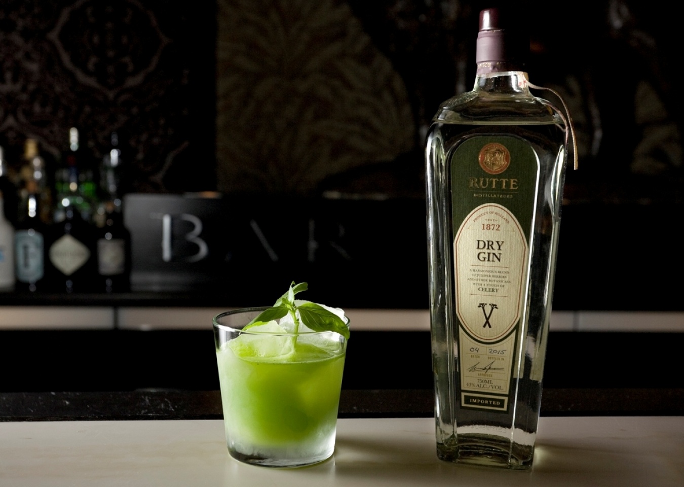 Gin Basil Smash