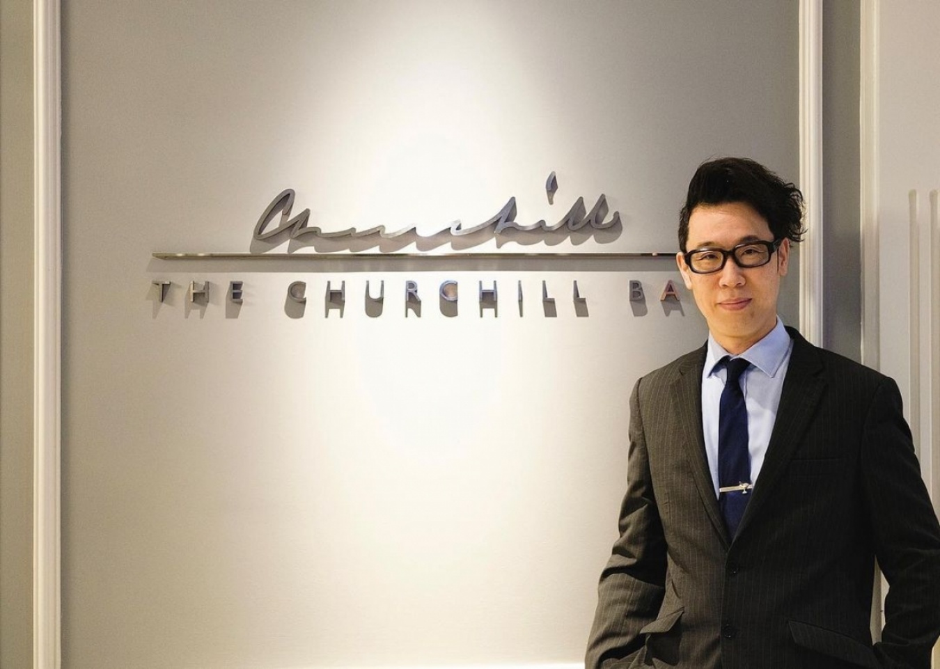 「The Churchill Bar & Terrace」ヘッドミクソロジストの中村充宏さん。