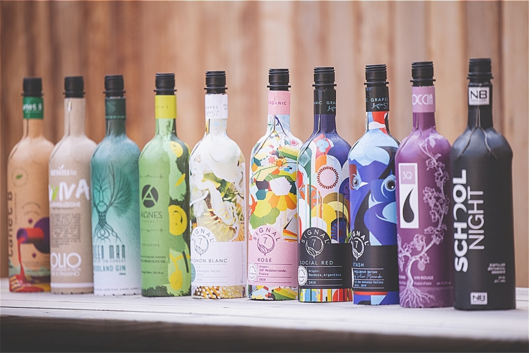 Alcoholic beverage manufacturers should check this out ASAP. 
Paper 'frugal bottles' from the UK! 