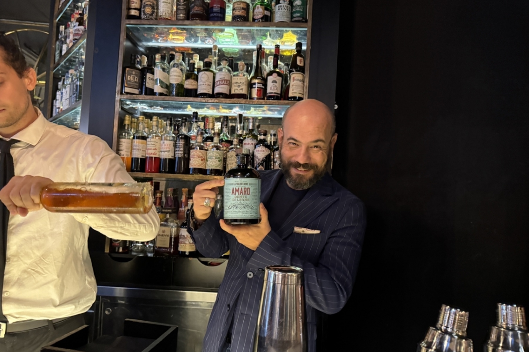 The star of the show is over 650 varieties of amaro. <br>Go to Il Marchese, a very popular restaurant in Rome!<br>