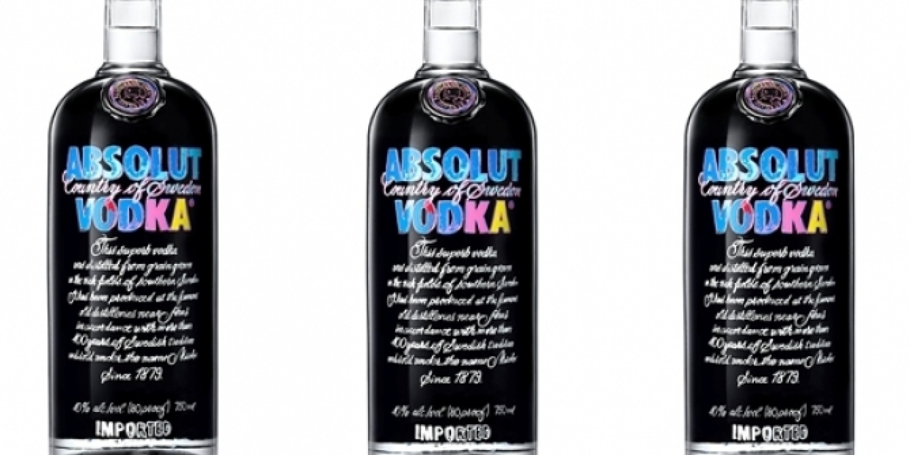 ウォーホルが描いたABSOLUT
11月4日（火）より限定リリース！
