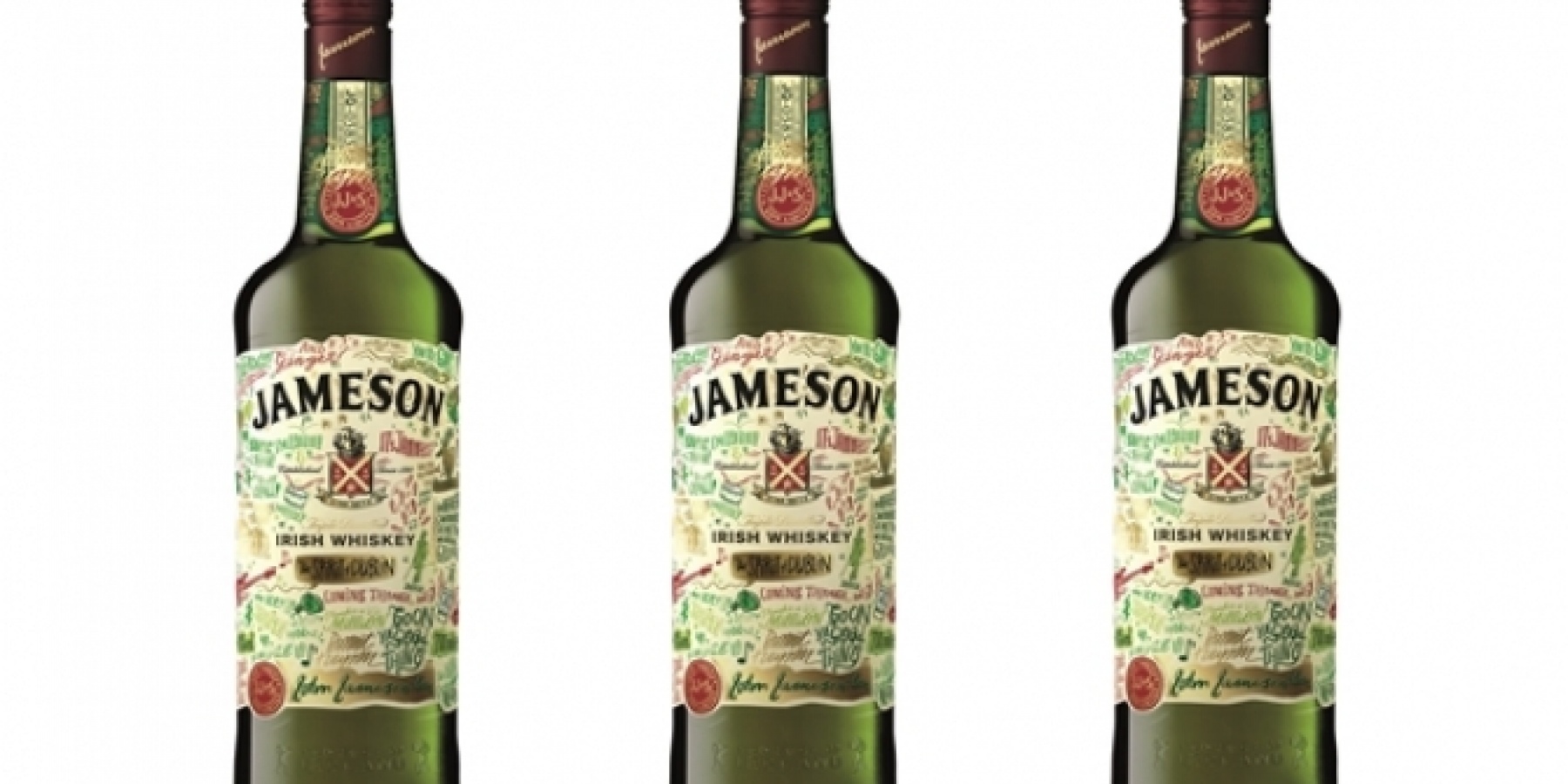 アイリッシュウイスキー
ジェムソンの限定ボトル第3弾！
