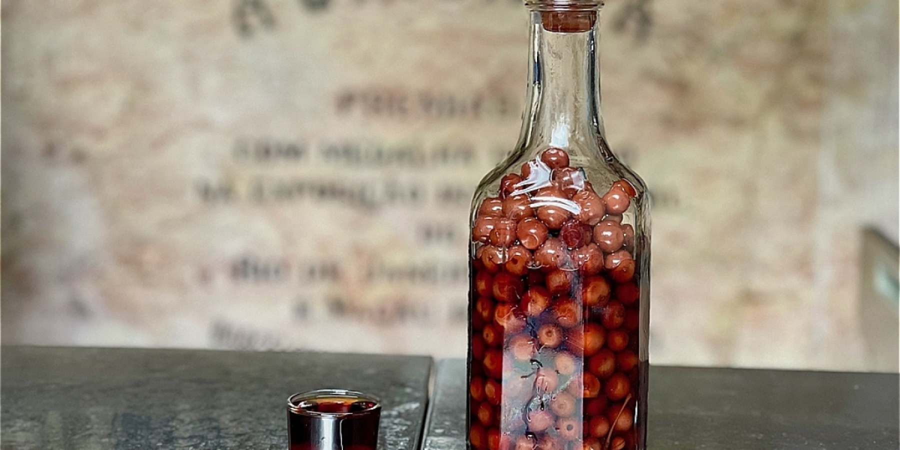 A big hit with drinkers around the world ginjinha, a traditional Portuguese liquor! 