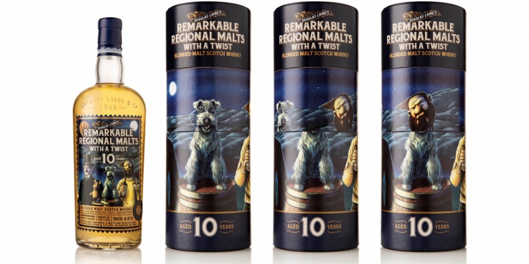 スコットランドの全地域をブレンド！
創業70周年記念限定ボトル登場！