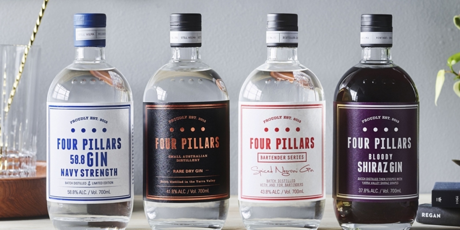 オーストラリアNo.1クラフトジン
「フォーピラーズ」がやって来た！
