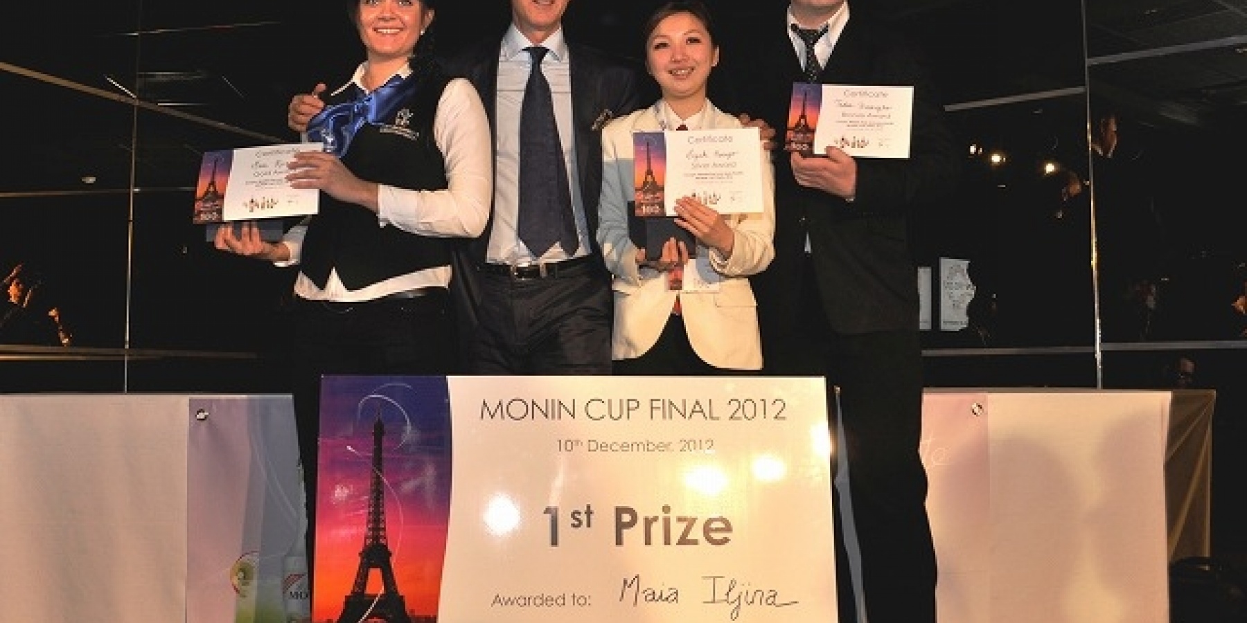 Monin Cup World Final 2012 in Paris
アジア代表、本郷みゆきさんが準優勝!