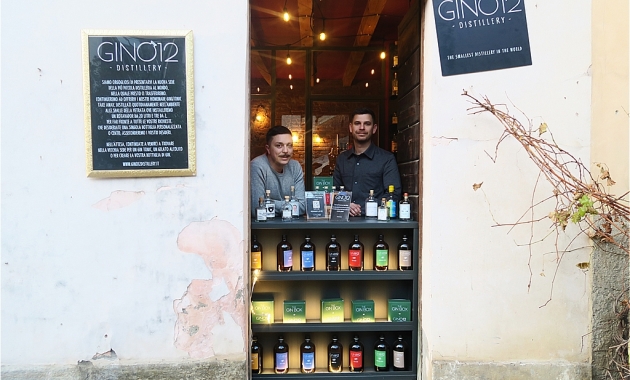 One-of-a-kind gin at GinO 12, a back-alley distillery in Milan! 